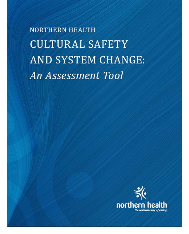 image of workbook cover reading: Cultural Safety and System Change: An Assessment tool